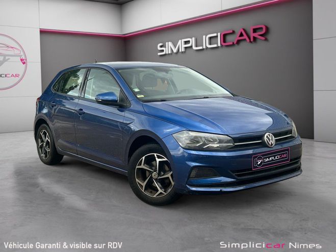 Volkswagen Polo 1.0 TSI 95 BVM5 Confortline - Rgulateur Bleu de 2019
