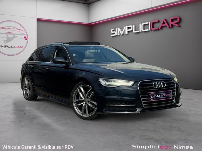 Audi A6 Avant V6 3.0 TDI 272 S Tronic 7 Quattro  Bleu de 2016