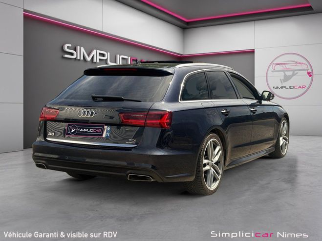 Audi A6 Avant V6 3.0 TDI 272 S Tronic 7 Quattro  Bleu de 2016