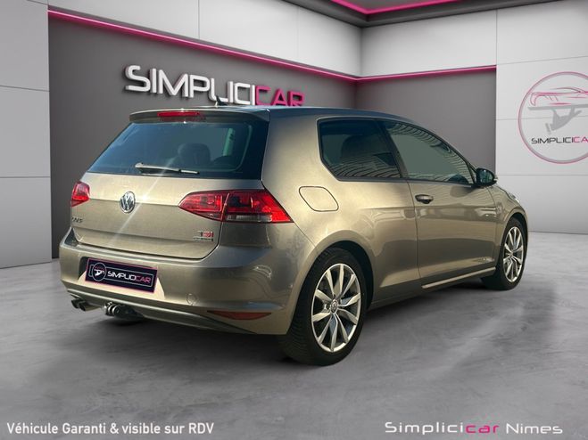 Volkswagen Golf 7 1.4 TSI 140 DSG7 CARAT - Rgul Adapt - Gris de 2013