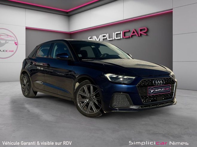 Audi A1 Sportback 30 TFSI 110 ch S tronic 7 Adva Bleu de 2022