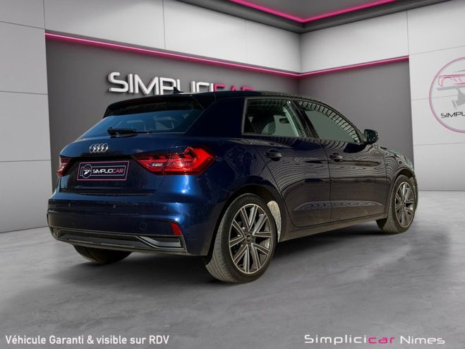 Audi A1 Sportback 30 TFSI 110 ch S tronic 7 Adva Bleu de 2022