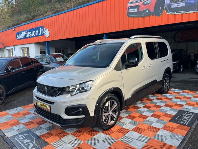 Peugeot Rifter LONG BlueHDi 130 BV6 GT GPS Cam�ra 7PL Beige Clair de 2021