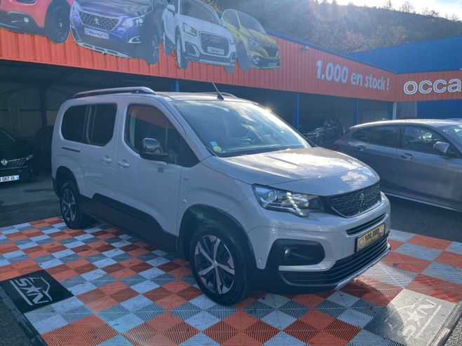 Peugeot Rifter LONG BlueHDi 130 BV6 GT GPS Cam�ra 7PL Beige Clair de 2021