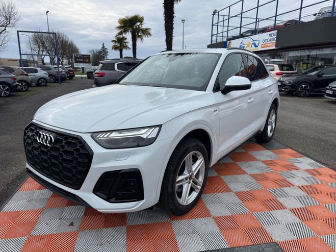 Audi Q5 40 TDI 204 QUATTRO S-Tronic S LINE Ext G Blanc de 2023