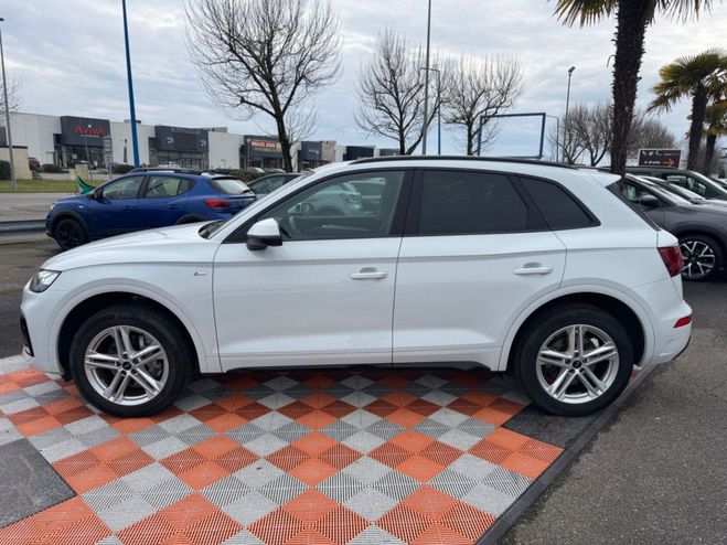 Audi Q5 40 TDI 204 QUATTRO S-Tronic S LINE Ext G Blanc de 2023