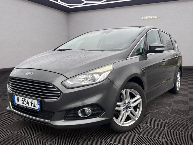 Cliquer pour voir la photo suivante Ford S Max Titanium 2.0 TDCi 180 ch PowerShift 2016 Gris de 2016