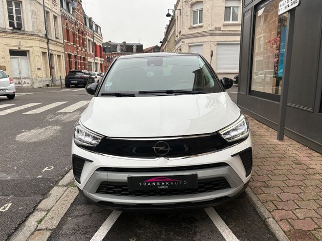 Opel Crossland X 1.2 Turbo 110 ch BVM6 Elegance / CARPLAY Blanc de 2023
