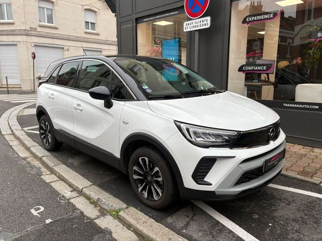 Opel Crossland X 1.2 Turbo 110 ch BVM6 Elegance / CARPLAY Blanc de 2023