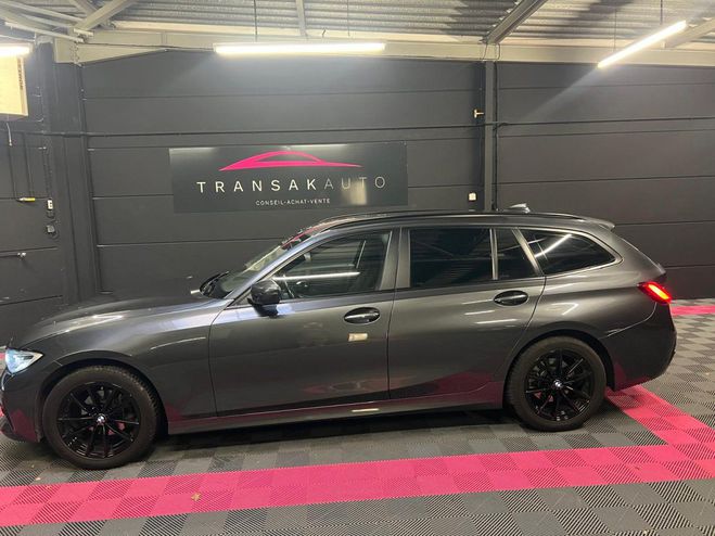 BMW Serie 3 TOURING G21 318d 150 ch BVA8 Lounge Gris de 2020