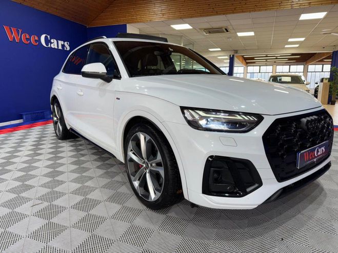 Audi Q5 Quattro 2.0 55 TFSI e 367 S line BLANC de 2023