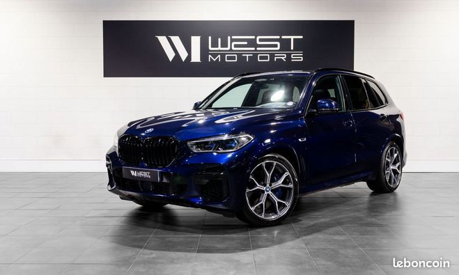 BMW X5 xDrive 45e MSPORT 3.0 394 Origine France Bleu de 2022