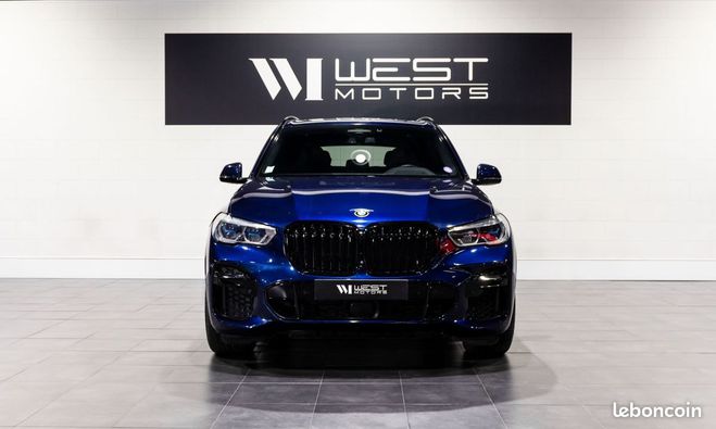 BMW X5 xDrive 45e MSPORT 3.0 394 Origine France Bleu de 2022
