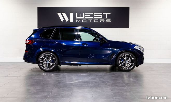 BMW X5 xDrive 45e MSPORT 3.0 394 Origine France Bleu de 2022
