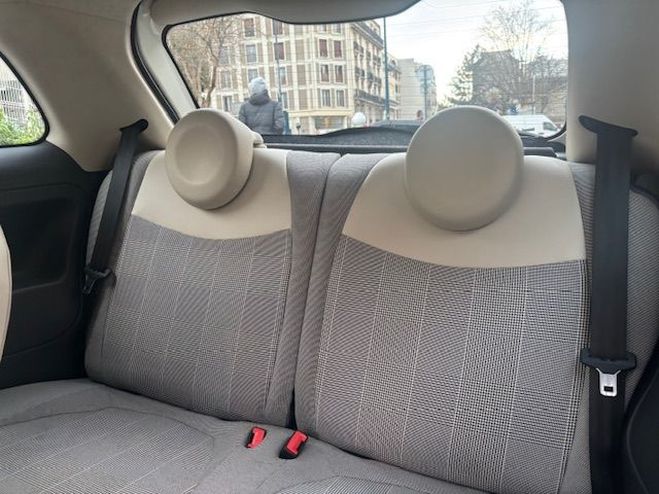 Fiat 500 1.2 8V 69CH LOUNGE BLANC de 2015