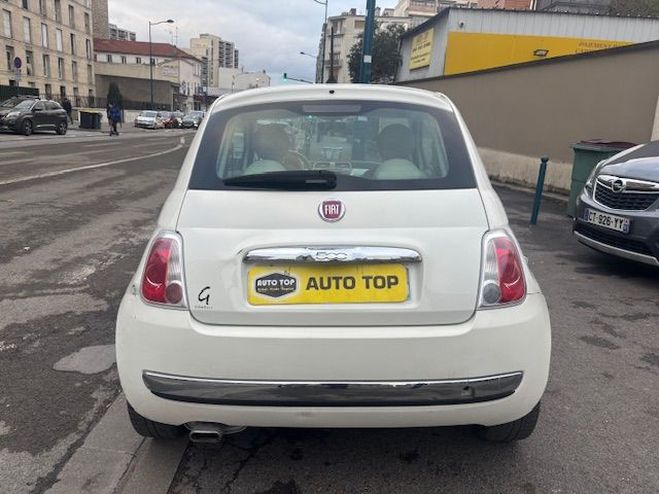 Fiat 500 1.2 8V 69CH LOUNGE BLANC de 2015