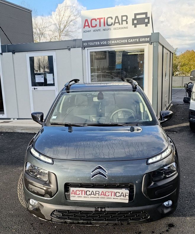 Citroen C4 Cactus 1.6 BLUEHDI 100 SHINE Gris Anthracite Mtallis de 2016
