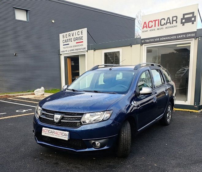 Dacia Logan II MCV 1.5 DCI 90 Bleu Mtallis de 2015