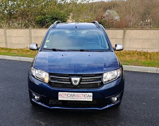 Dacia Logan II MCV 1.5 DCI 90 Bleu Mtallis de 2015