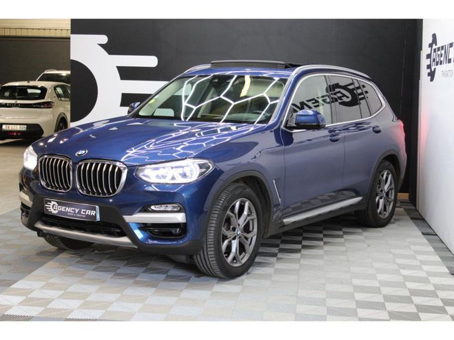 BMW X3 xDrive 20d X Line - BVA - Toit ouvrant - Bleu de 2019