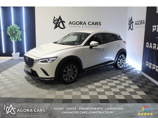 Cliquer pour voir la photo suivante Mazda Cx 3 CX 3 2.0 Skyactiv-G - 121 - BVA Dynamiqu BLANC de 2019