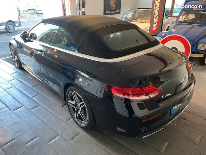 Mercedes Classe E C Cabriolet IV (2) 220 D 194 AMG Line 9G Noir de 2021