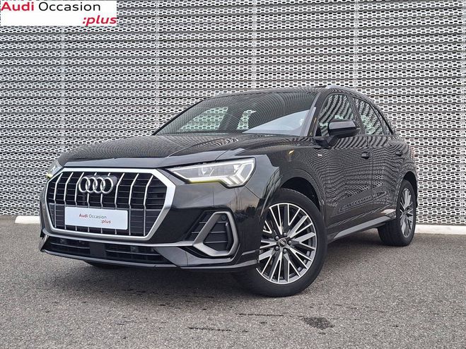 Audi Q3 35 TDI 150 ch S tronic 7 S line Noir de 2022