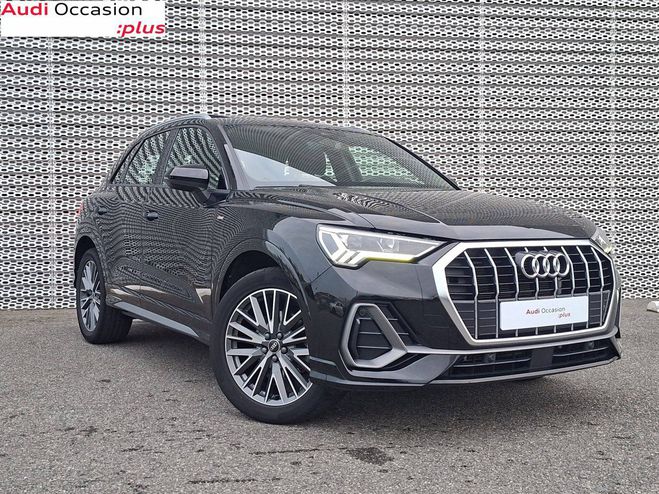 Audi Q3 35 TDI 150 ch S tronic 7 S line Noir de 2022