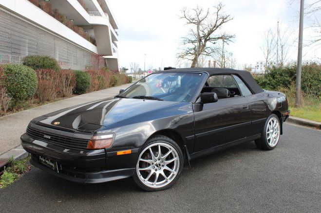 Toyota Celica GT 2.0 16V CABRIOLET ASC NOIR METAL de 1989