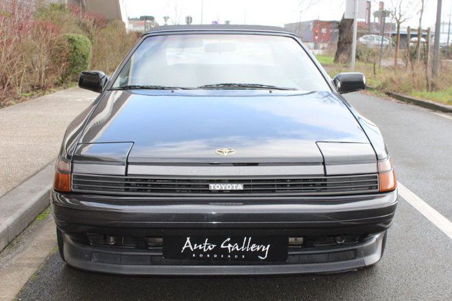Toyota Celica GT 2.0 16V CABRIOLET ASC NOIR METAL de 1989