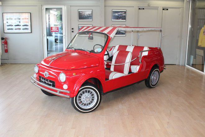 Cliquer pour voir la photo suivante Fiat 500 GIARDINIERA BEACH Rouge de 1960