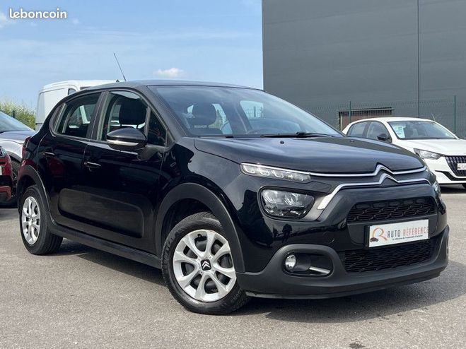 Citroen C3 1.5 BLUEHDI 100 CH CARPLAY TEL Noir de 2021