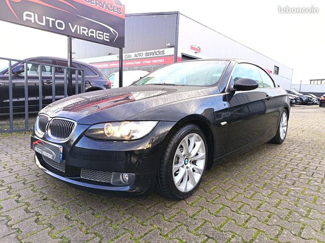 BMW Serie 3 E93 335i INDIVIDUAL Cabriolet 306cv 04-2 Noir de 2008