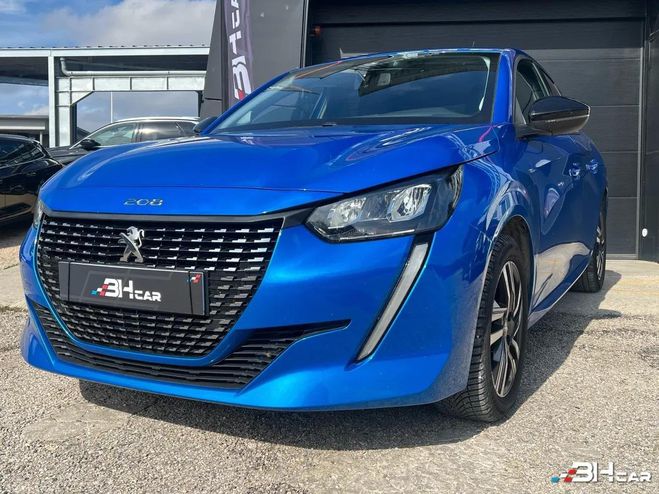 Peugeot 208 1.5 HDI 100 ALLURE - Entretien suivi ave Bleu de 2022