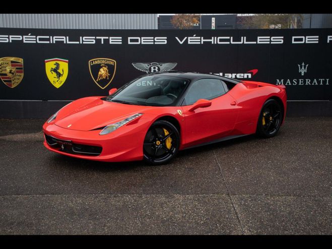 Ferrari 458 Italia - V8 4.5l - 570ch - ROSSO SCUDERI Rosso Scuderia de 2012