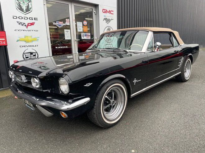 Ford Mustang Convertible V8 Noir Verni de 1966