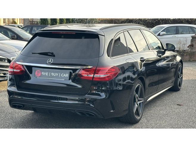 Mercedes Classe C Break 43 AMG 3.0i V6 367 9G-Tronic 4-Mat NOIR de 2016