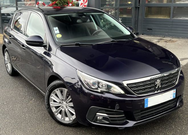 Peugeot 308 II ALLURE 1.6 HDI 120 Cv BOITE AUTO APPL Bleu de 2018