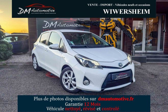 Toyota Yaris Hybride (3) Hybrid 100h Graphic Blanc de 2013