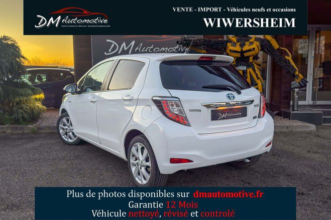 Toyota Yaris Hybride (3) Hybrid 100h Graphic Blanc de 2013