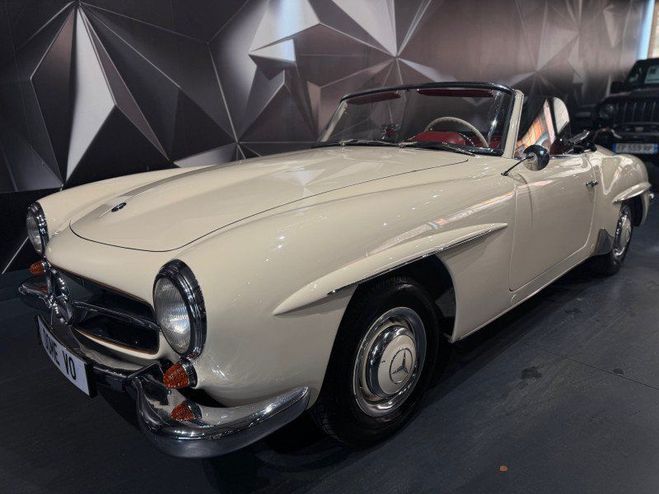 Cliquer pour voir la photo suivante Mercedes 190 SL 1.9 105 CH CABRIOLET Blanc de 1961