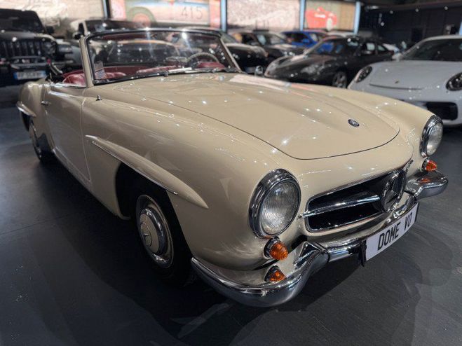 Mercedes 190 SL 1.9 105 CH CABRIOLET Blanc de 1961