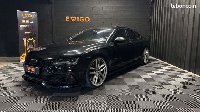 Audi RS7 sportback 4.0 tfsi 560 pack quattro tipt Noir de 2014