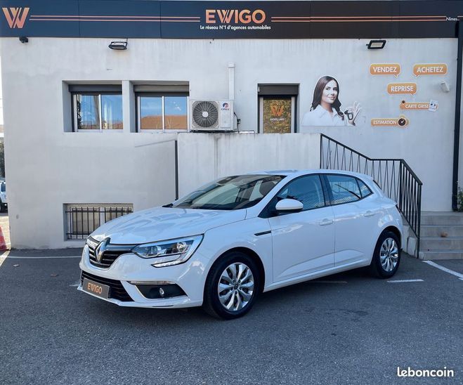 Renault Megane societe 1.5 bluedci 115 10.990 ttc tva r Blanc de 2020