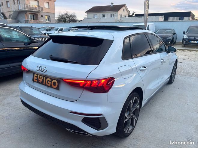 Audi A3 Sportback 2.0 35 tdi 150 s-line s-tronic Blanc de 2020