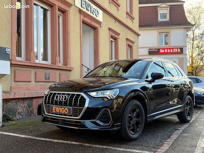 Audi Q3 1.5 35 tfsi 150 s-tronic-s-line-camera d Noir de 2021