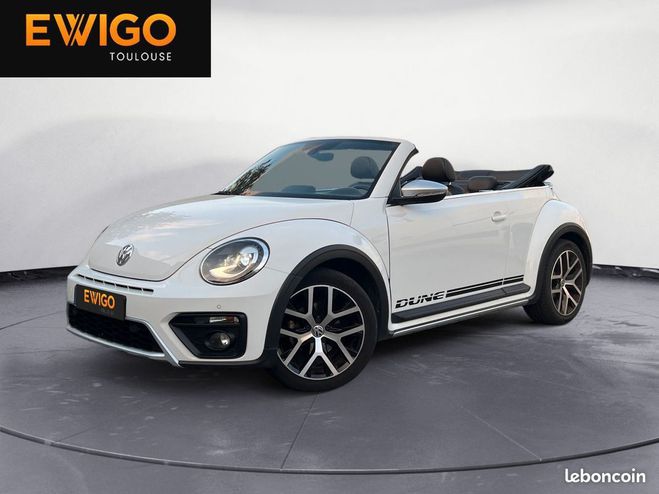 Volkswagen Coccinelle cabriolet 2.0 tdi 110 bluemotion dune Blanc de 2017
