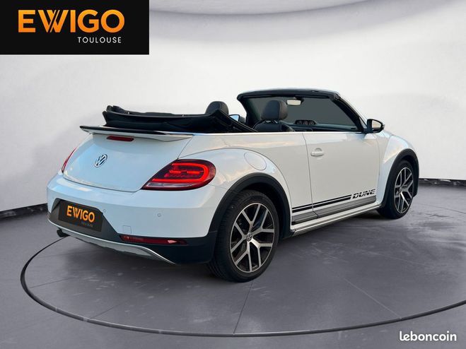 Volkswagen Coccinelle cabriolet 2.0 tdi 110 bluemotion dune Blanc de 2017