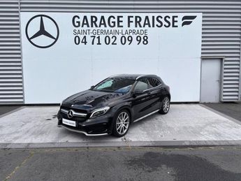  Voir détails -Mercedes Classe GLA 45 AMG 381ch 4Matic Speedshift DCT à Saint-Germain-Laprade (43)