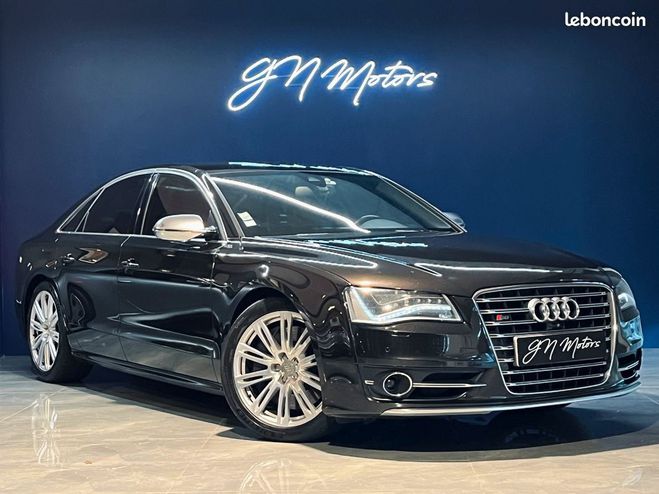 Audi S8 III (2) 4.0 TFSI 520 SPORT QUATTRO TIPTR Noir de 2012